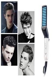 Men Quick Styler Comb Multifunctional Hair Curling Curler Show Cap Tool Electric Hair Styler for Men Hair Styling Brush5232676