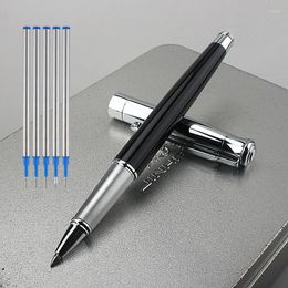 Luxury Quality Metal Rollerball Pen Business Office Ballpoint Student School Stationery Supplies Pens For Writing