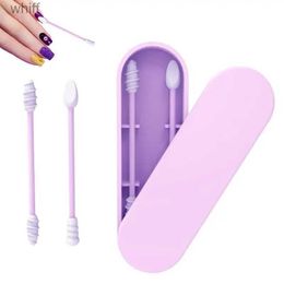 Cotton Swab Reusable Cotton Swabs Makeup Removal Q-tips Extra Soft Q-tips Thin Cotton Swabs BPA Safe Kids Safety Swabs Children Eco-FriendlyL231116