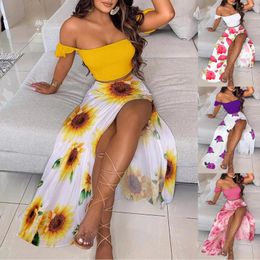 Casual Dresses Bathing Suit Jewelry Women Holiday Neck Ladies Womens Strapless 3D Party Dress Fashion O Printing Maternity Midi