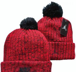 Fashion Designer hats Brand Michael Hat Flight Beanies Chicago 23 Men's and women's beanie fall/winter thermal knit hat brand bonnet plaid Skull Hat Luxury warm cap a46