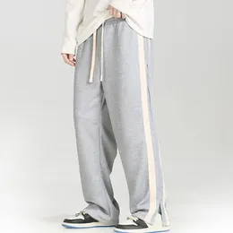 Men's Pants 2023 Autumn Casual Wide Leg Korean Style Street Hip-Hop Fashion Trousers Sports Harajuku For Men