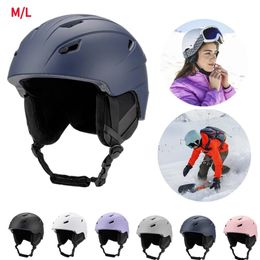 Ski Helmets Integrally Moulded Snowboard Helmet Lightweight Ski Helmet Skateboard Helmet 14 Vents Removable Liner Ear Pads for Adults Youth 231116