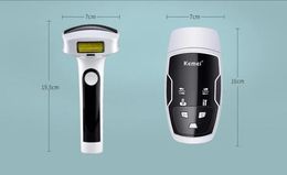 kemei km6812 photon hair removal device laser epilator permanent hair reduction for full body hair removal eu plug dhl free shipping 12 LL