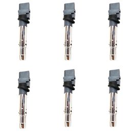 6pcs Ignition Coil 022905715A For VW EOS Touareg Golf Passat R32 Audi A3 TT Quattro