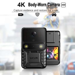 Corpo Della Macchina Fotografica SJCAM A50 4K 30FPS IR-CUT GPS 12PCS Luce A Infrarossi di Visione Notturna Impermeabile Rilevamento di Movimento Delle Forze Dell'ordine DV