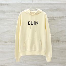 Mens hoodie Sweatshirt 3D Silicon Couples Clothing letter print botton pullover hoodies sweatshirt women High Street Unisex yellow blue designer hoodie man sweats