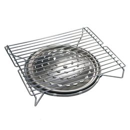 BBQ Tools Accessories Portable Outdoor Mini Grill Rack Family Party Home Garden Household Stainless Steel Kitchen Barbecue Gas Stove Shelf 230414