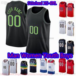 Custom S-6XL New Basketball 1 Zion 14 Brandon Williamson Ingram Jersey Stitched 3 CJ 11 Daniels McCollum 13 Kira Lewis Jr. 25 Trey Murphy III 17 Jonas Valanciunas Jerseys