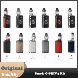 SMOK G-PRIV 4 Kit 230W mod 6.5ml TFV18 Mini Tank Compatible with TFV18-Mini Coil Powered by Dual 18650 batteries