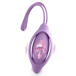 Vibrators AAV Egg Vibrator Sex Toy for Woman Clitoral Nipple G-spot Stimulator Mini Bullet Vibrator with Massager Texture Powerful 10 Mode 231116