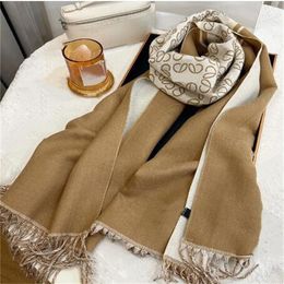 Double Cashmere Scarf Men Woman Winter Keep Warm Scarfs Different Style Ladies Shawls Unisex Designer Scarves Christmas Gift