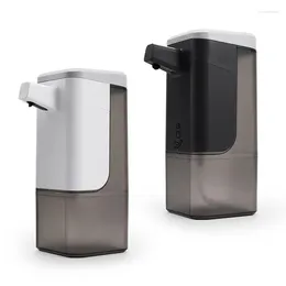 Liquid Soap Dispenser Automatic Portable Sensor Container Reuseable Wall Mount Storage Adhesive Bath