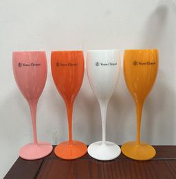 Ice Buckets And Coolers 1 Bucket 6 Small Glass Party Coupes Cocktail Champagne Flutes Goblet Plastic Orange Whiskey Cups Cooler Drop Dhsbb