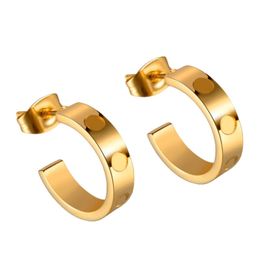 channel earrings jewlery designer for women earings mossanite Jewellery ohrringe stainless earring women Jewellery viviene westwood earring men gold earring Not Fade