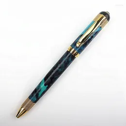 Creative Metal Ballpoint Pen Multicolor Fashion Spinning Business Office Writing 0.7mm