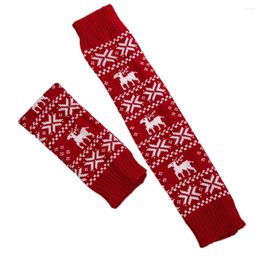 Women Socks Cute Christmas Thigh Highs Over Knee Ladies Women's Muffs Furry Girl