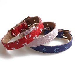 New Pet Collar Presbyopic Classic Dog Collar Hand Holding Rope Factory Direct Sales All-match