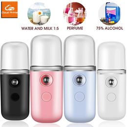 Steamer Portable 30ml USB charging nano spray steam skin care beauty instrument 231115