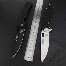 HOKC Folding Pocket knife EDC camping survival hunting knifes High Hardness D2 Sharp Cutter Tactical Portable Outdoor Knives Multi function