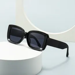 Sunglasses Vintage Women Men Square Black Travel Sun Glasses Female Trend Small Frame Elegant Eyewear Shades UV400