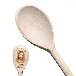 Spoons Wooden Tea With Exquisite Craftsmanship For Eating Spoon Chicken Wings Long Coffee