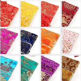 Jewellery Pouches Storage Bag Silk Wallet Small Gift China Splendid Coin Purse 12Pcs/lot