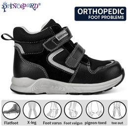 Sneakers Childrens Orthopedic Shoes Girls and Boys Orthopedic Sports Shoes with Arch Support Princepard Autumn Childrens Casual Shoes 231115