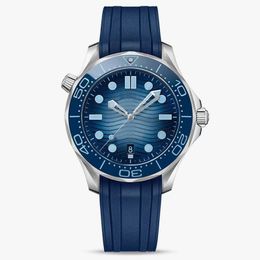 NOVO LANÇAMENTO Relógio Azul de Verão Cerâmica Moldura Rologio Azul 42MM Homens Mens Relógios Movimento Mecânico Automático Relógios de Pulso Rologio Automático Relógio de Pulso de Luxo RDB