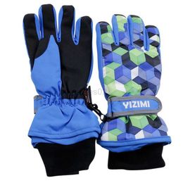 Ski Gloves Winter Thick Gloves for Women Ski Mittens for Men Coldproof Winter Motorcycle Gloves Snowmobile Hand Protection Warm Gloves zln231116