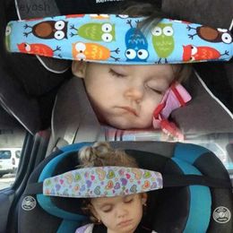 Pillows Car Safety Children Fixing Band Car Seat Sleep Nap Kid Sleeping Head Support Belt Positioner Baby Sroller Holder BeltL231116
