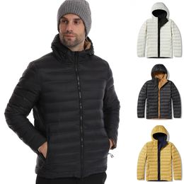 Mens down jacket winter coat zipper coats designer women warm wind and rain outdoor sports mountain travel hiking mens puffer coat size S-4XL mens puffer jacket