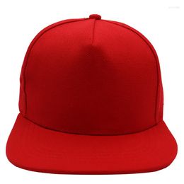 Ball Caps Men And Women Baseball Cap Hip Hop Flat Top Hat Casual Fashion Dolid Colour Outdoor Adjustable Sorority