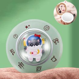 Space Heaters New Cartoon Cute Pet Hand Warmers Girl Mini Cute Portable Usb Baby Warmers With Makeup Mirror Gift YQ231116