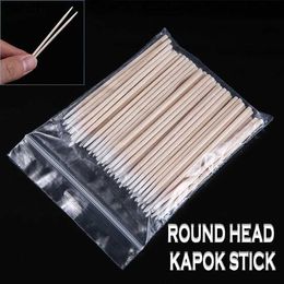 Cotton Swab 100pcs Permanent Microblading Wood Cotton Swab Makeup Bud Cosmetics Sticks For Makeup Beauty ToolsL231116