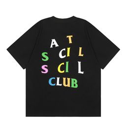 High Quality a s c Brand Tshirt Mens Womens Designer Antis Socials Clubs t Shirts Tops Luxurys Letter Cotton Tshirts Clothing Polos Short Sleeve Clothes Tee