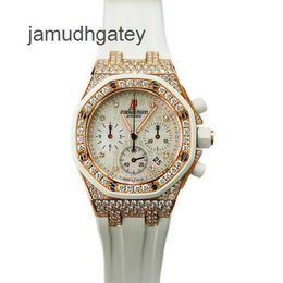 AP Swiss Luxury Watch Royal Oak Offshore 26092ok.zz.d010ca.01 Automatic Machinery 18k Rose Gold Diamond Luxury