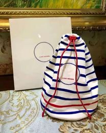 Storage Bags 14X18cm Case Home Or Travel Bag Cotton Drawstring Bucket Fashion Makeup Organiser VIP With Gift Box