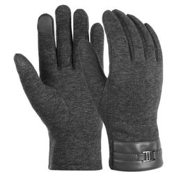 Fingerless Gloves VBIGER Winter Warm Touch Screen Casual Mittens For Men Women