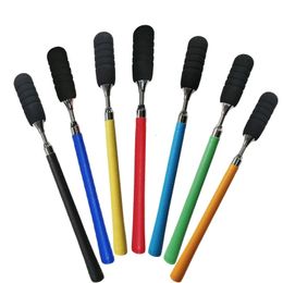 Other Golf Products Swing Trainer Rod Retractable Body Training Aids For Warm Up EVA AntiCollision Head Various Colors 231115