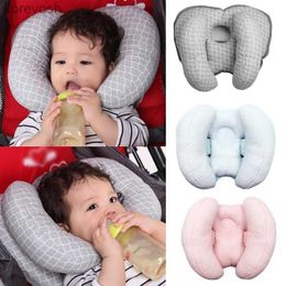 Pillows Infant Baby Car Seat Head Support Children Belt Fastening Belt Adjustable Boy Girl Playpens Sleep Positioner Baby Safety PillowsL231116