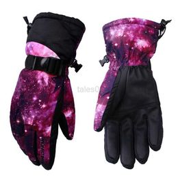 Ski Gloves Winter Sport Boy Snow Gloves Mountain Warm Toddler Girl Ski Mittens Waterproof Children Glove Outdoor Kids Cold Mitten Cltohes zln231116