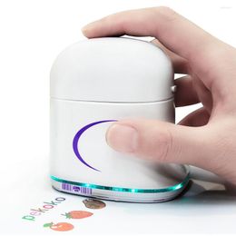 Pekoko Portable Colour Inkjet Printer Handheld Support 1200dpi Wireless Connexion For Customised Text Pattern Code