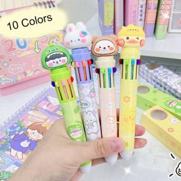 Stationery Writing Tools Press Type Colorful Refill Students Gift Neutral Pen Gel Pens Ballpoint Animal Shaped