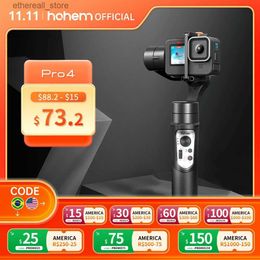 Stabilisers Hohem Official iSteady Pro 4 Gimbal for GoPro 11/10/9/8/7/6/5 OSMO Insta360 One R Action Camera 3-Axis Handheld Stabiliser Q231116