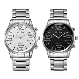 Wristwatches Men's Watch Stainless Steel Strip Luxury