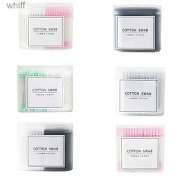 Cotton Swab 100/200/300Pcs Disposable Home Dual Heads Ear Cleaning Makeup Cotton Swabs Buds Cleaning Tools Disposable Cotton SwabsL231117