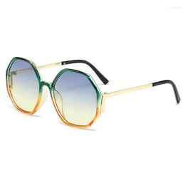 Sunglasses Hexagon Women Brand Designer Irregular Square Sun Glases Men Driving Fishing Shades UV400 Luxury