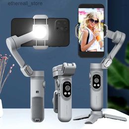 Stabilisers FGCLSY 2023 NEW Smartphone Gimbal Stabiliser 3-Axis Phone Gimbal for iPhone 14 Pro Max YouTube TikTok Vlog Video Record Q231116