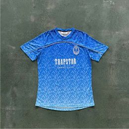 2023 Football T Shirt Mens Designer Jersey TRAPSTAR Summer Tracksuit Breathable Motion Design fashion esss